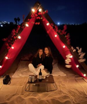 Cenas románticas en Los Cabos